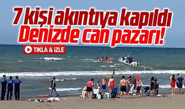 Samsun Da Denize Giren Ki I Ak Nt Ya Kap Ld Denizde Can Pazar