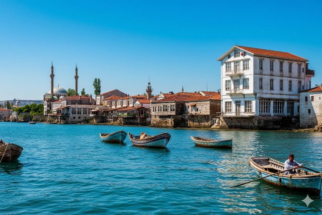 Samsun'un yapay zeka ile renklendirilen eski fotoğrafları