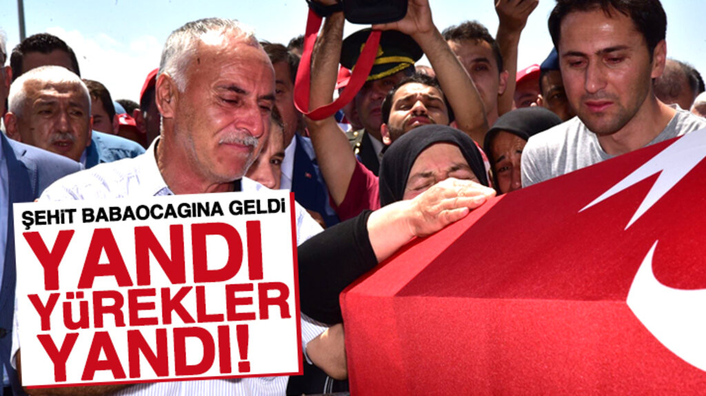 Samsun Havzalı şehit Şevket Alnıdelik'in cenazesi memleketine getirildi