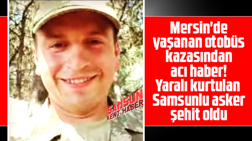 Samsunlu asker Cihat Şengil tedavi gördüğü hastanede şehit oldu