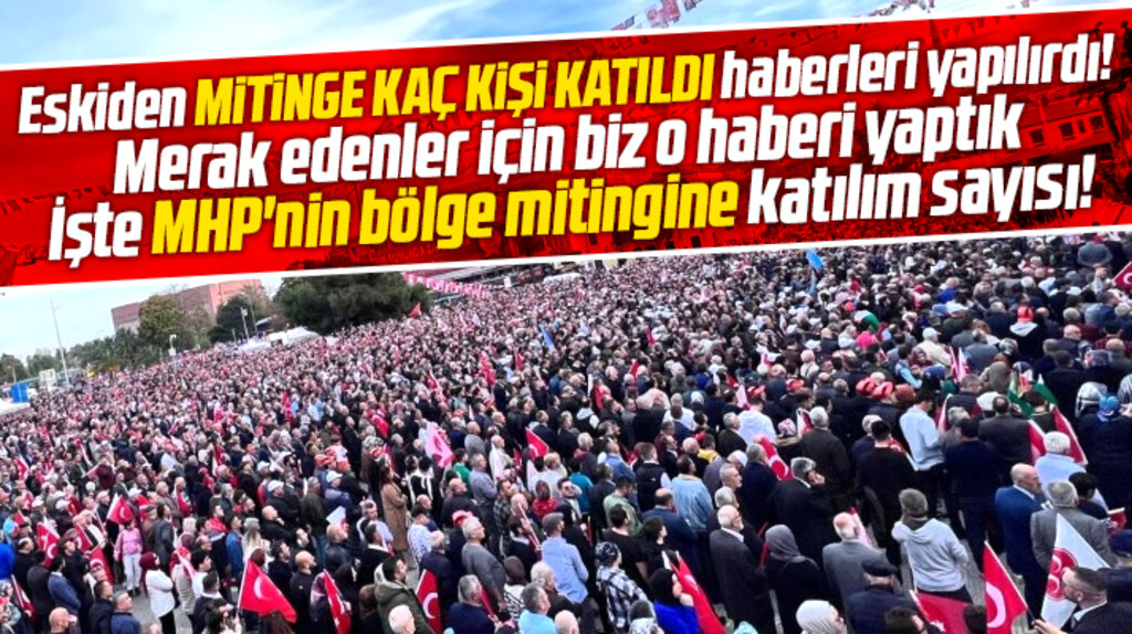 MHP'nin Samsun'da yaptığı Aday Belli Karar Net mitingine kaç kişi katıldı?