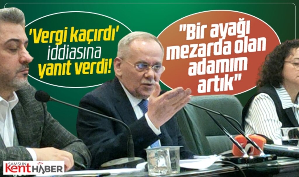 Samsun Büyükşehir Başkanı Demir vergi kaçırdığı iddiasına açıklama yaptı