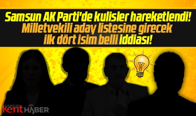 Samsun AK Parti'de Milletvekili Aday Listesine Girecek Ilk 4 Isim Belli ...