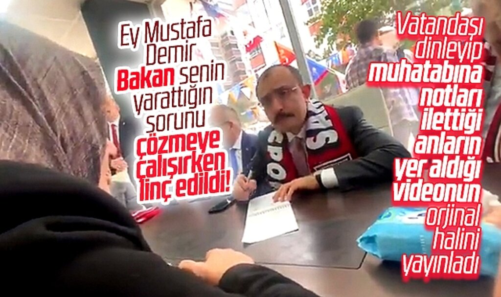 Bakan Muş, cep telefonu ile meşgul olduğu anlarla ilgili haberlere yanıt verdi