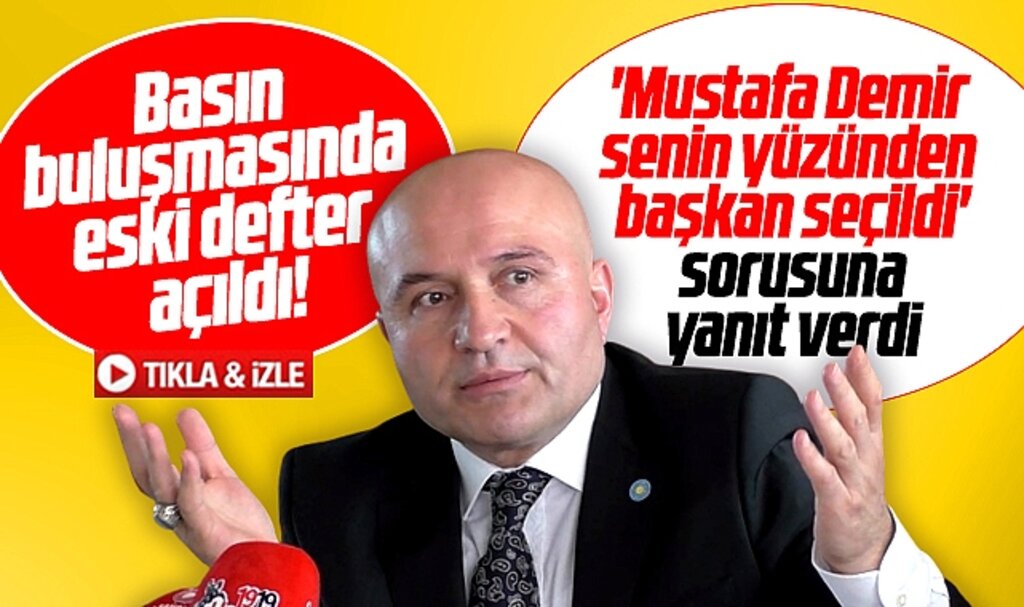 Erhan Usta kendisine yapılan Mustafa Demir eleştirileri ve iddialarına yanıt verdi 