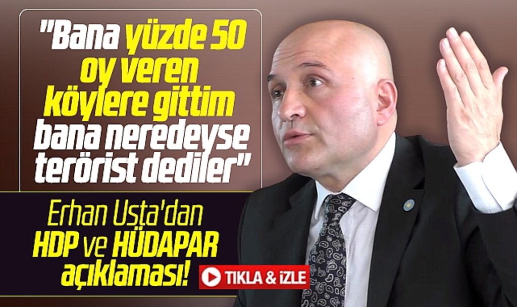 Erhan Usta, partisini HDP ile ilişkilendiren iktidara sert çıktı! İftira