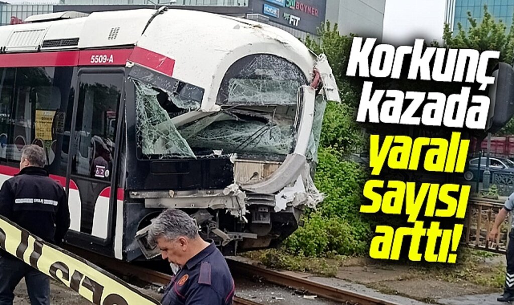 Samsun'da iki tramvayın çarpıştığı kazada 26 olarak açıklanan yaralı sayısı arttı