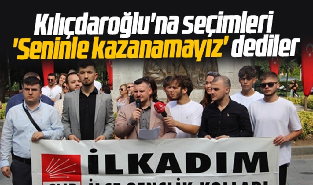 Samsun'da CHP İlkadım Gençlik Kolları Kılıçdaroğlu'na kazan kaldırdı