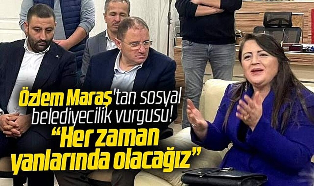 AK Parti Atakum Belediye Başkan aday adayı Maraş'tan sosyal belediyecilik açıklaması