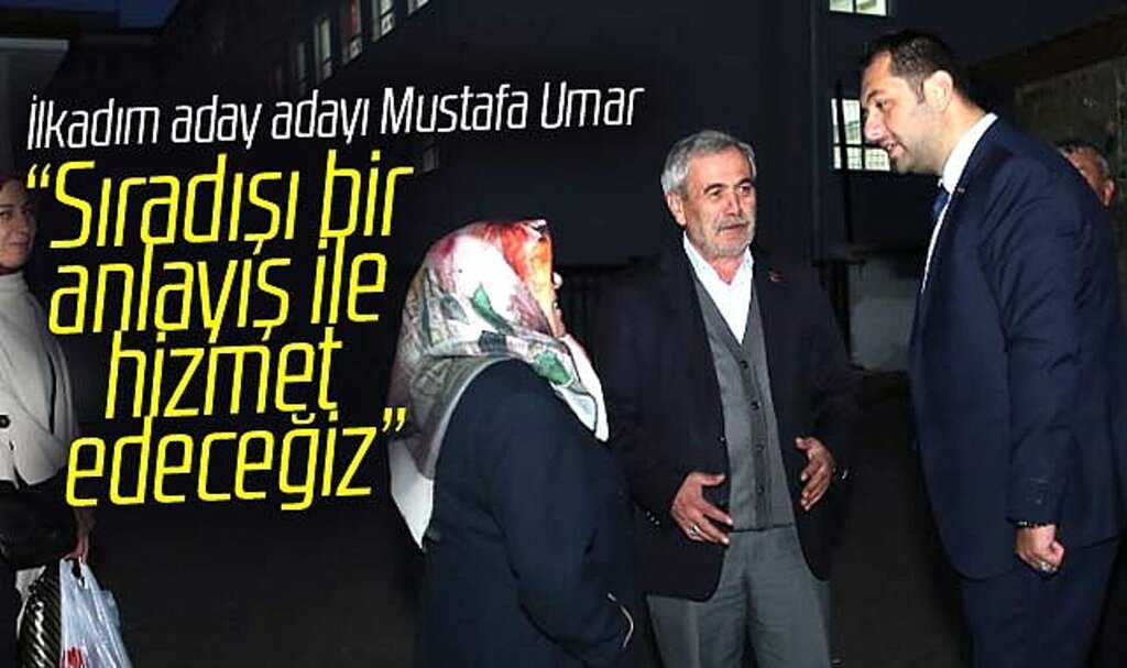 MHP İlkadım Belediye Başkan aday adayı Umar: Sıradışı hizmet edeceğiz