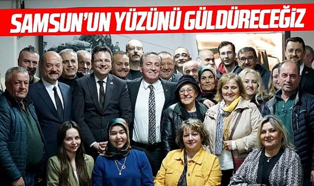 CHP Büyükşehir adayı Cevat Öncü Samsun'un yüzünü güldüreceklerini açıkladı