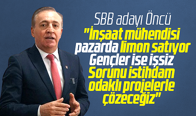CHP Samsun Büyükşehir adayı Cevat Öncü: İstihdam odaklı projeleri hayata geçireceğiz