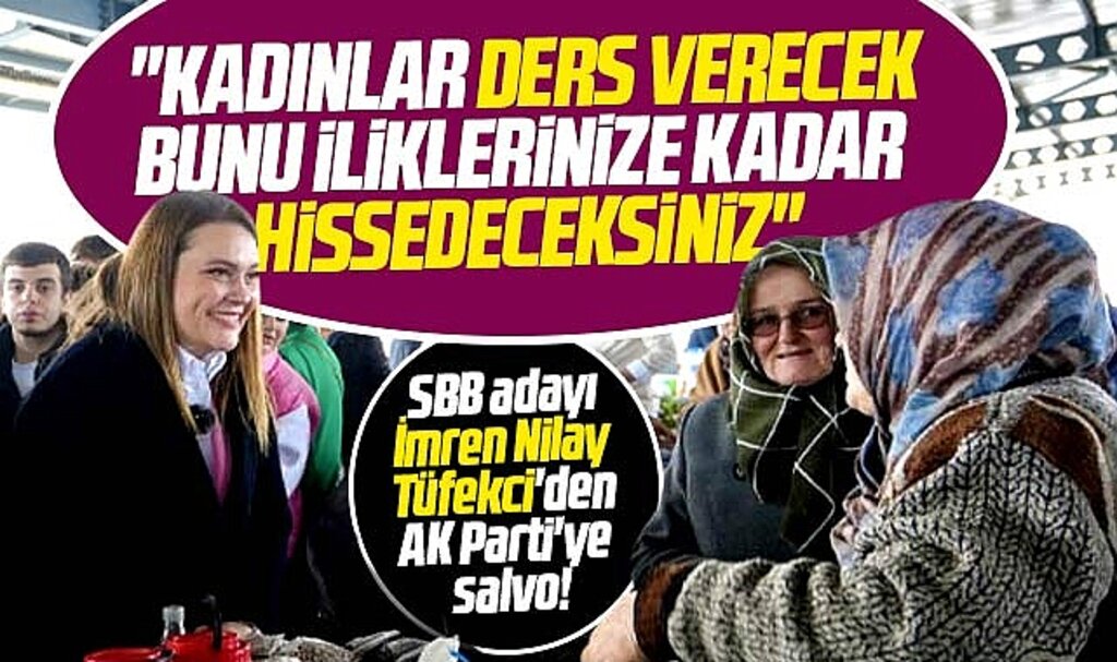 Samsun Büyükşehir adayı İmren Nilay Tüfekci: Seçimde kadınlar ders verecek 