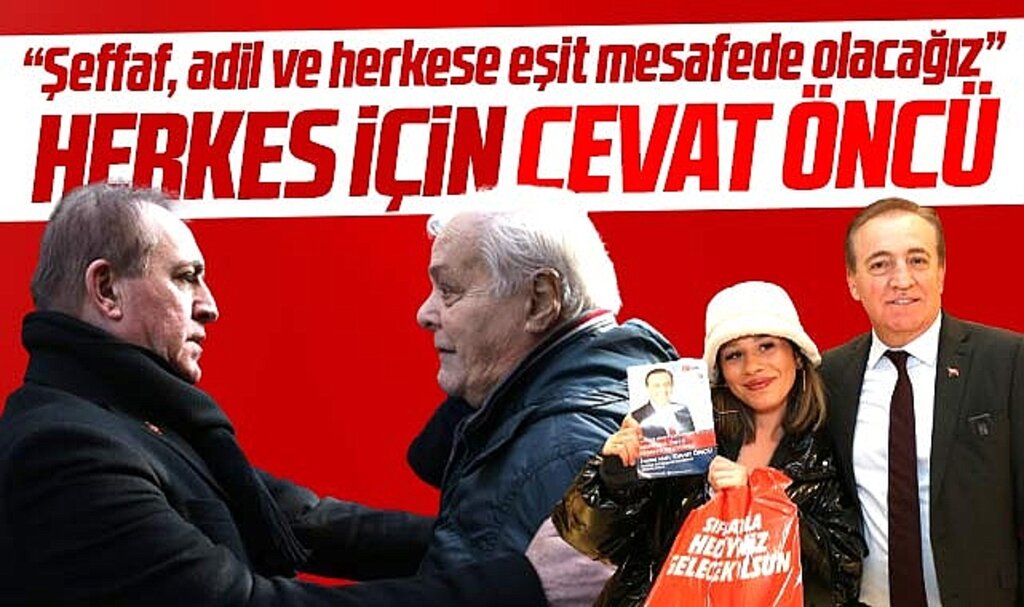 Samsun Büyükşehir Başkan adayı Cevat Öncü: Şefaf ve adil olacağız