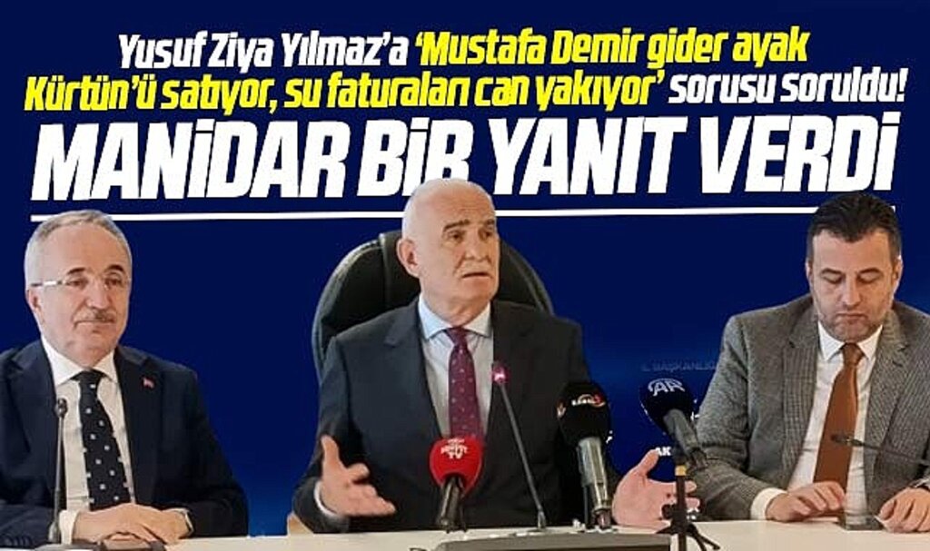 Samsun'da Mustafa Demir'in Kürtün Vadisini satışa çıkartması Yusuf Ziya Yılmaz'a soruldu
