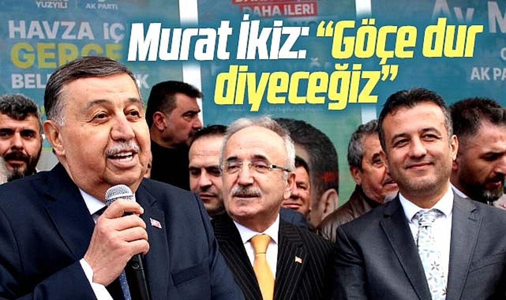 Samsun Havza'da AK Parti adayı Murat İkiz Seçim Kooridanasyon Merkezini açtı
