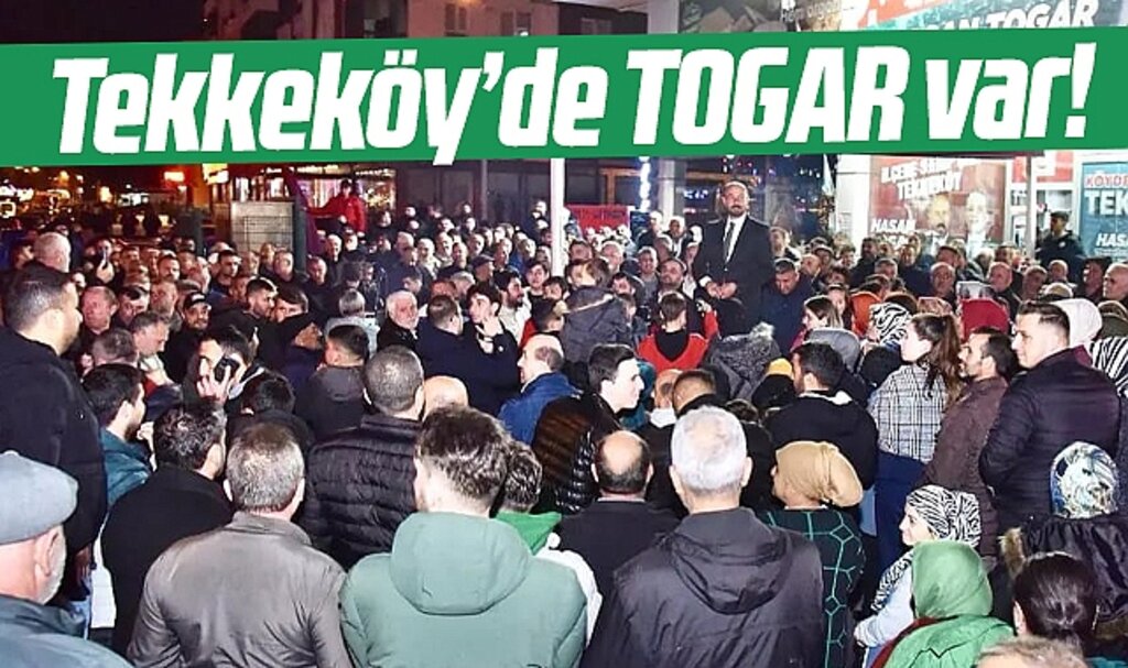 Samsun'un Tekkeköy ilçesinde Hasan Togar var!