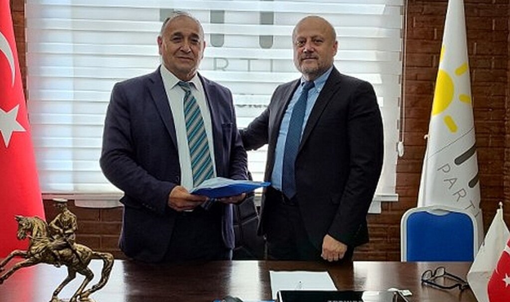 Samsun'da İYİ Parti Salıpazarı İlçe Başkanlığına İsmail Kahraman atandı
