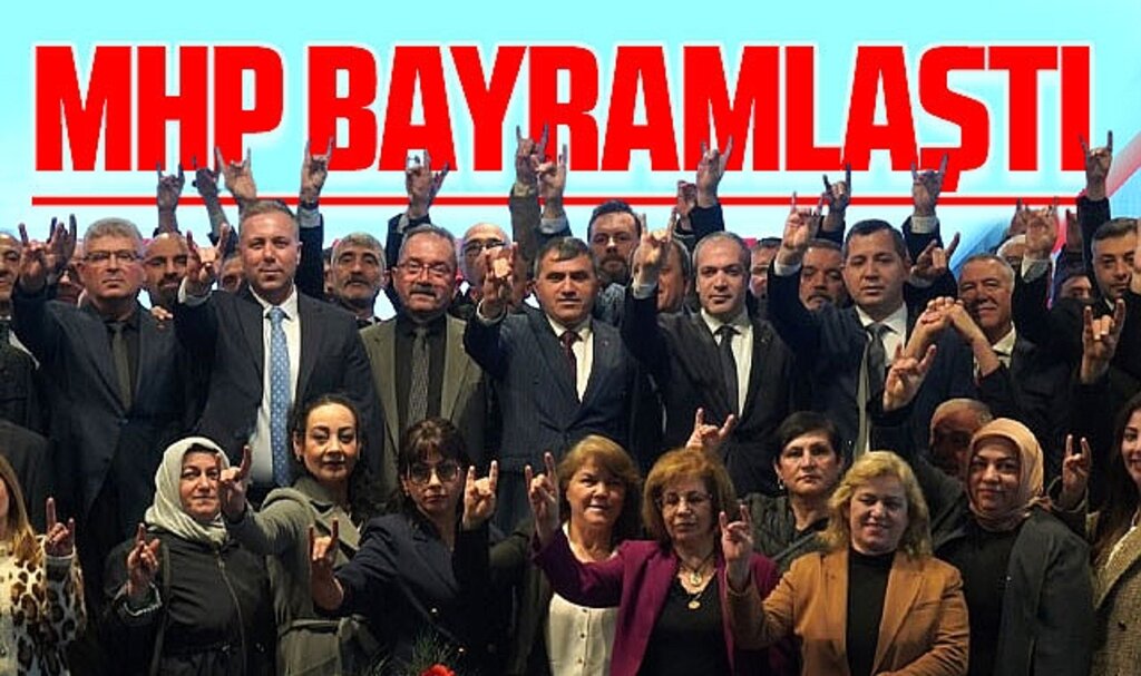 Samsun'da MHP İl Başkanlığı Ramazan Bayramı bayramlaşma töreni düzenledi 