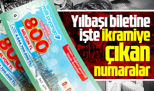 Milli Piyango 2026 yılbaşı çekilişi! İşte ikramiye çıkan numaralar