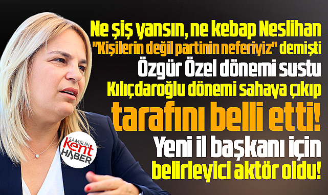 Samsun'da eski CHP Milletvekili Hancıoğlu, mutlak butlanda tarafını belli etti!