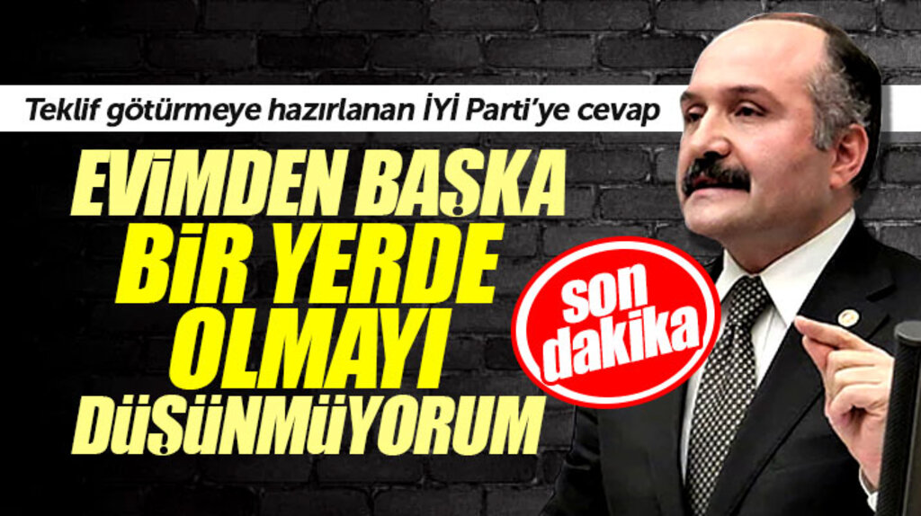 Erhan Usta'dan İYİ Parti'ye geçecek iddiasına son dakika yanıtı