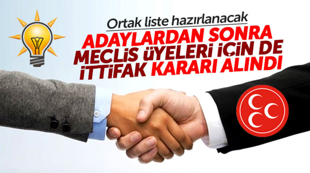 Samsun'da AK Parti ve MHP meclis üyeleri listesini ortak hazırlayacak