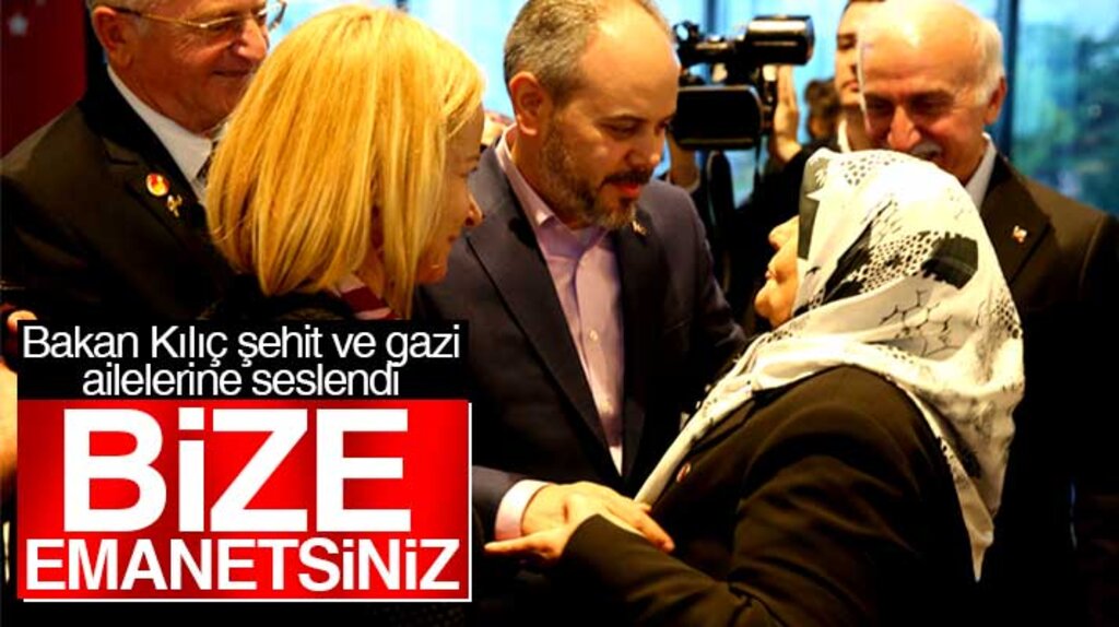 Bakan Çağatay Kılıç, Samsun'da şehit ve gazi aileleri ile iftarda buluştu