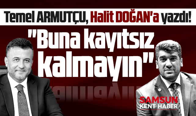 Halit Doğan Samsun'da bu soruna kayıtsız kalmayacaktır!