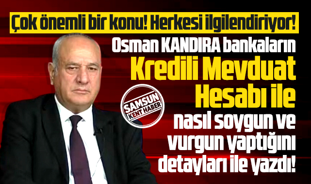 Bankalar Kredili Mevduat Hesabı ile böyle soygun yapıyor!