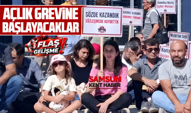 Samsun'da 5 aydır maaş alamayan belediye işçileri açlık grevi başlatacak