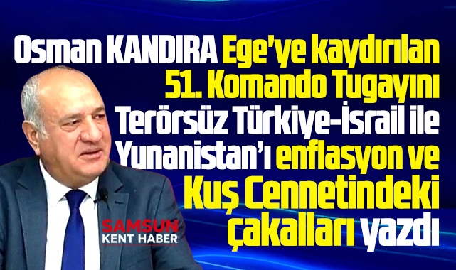 Terörsüz Türkiye, Yunanistan, İsrail, enflasyon ve soyguncular!