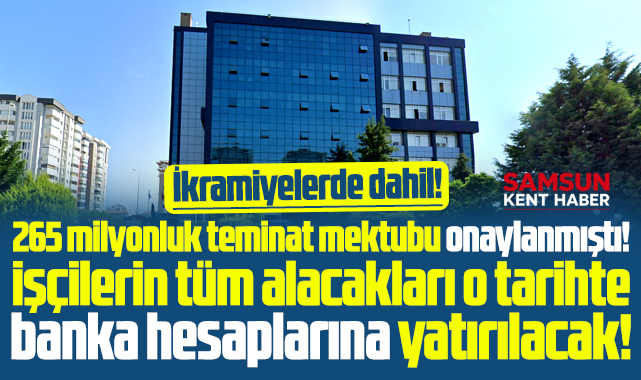 Atakum Belediyesinde geciken maaş ve ikramiyeler o tarihte ödenecek!