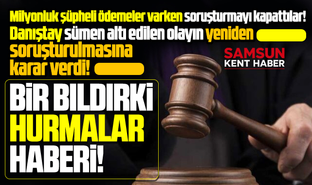 Samsun OMÜ UZAYTEM'de 27 kişiye Danıştay'dan soruşturma kararı