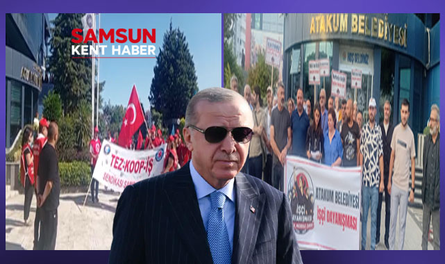 Samsun'da-belediye-işçileri-Erdoğan-ile-görüştü!-Maaş-alamıyoruz-yardım-edin!