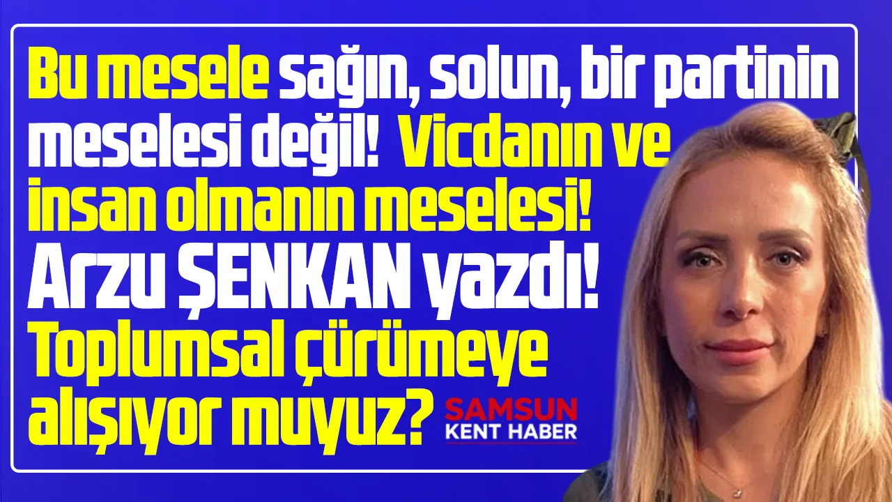 Toplumsal çürümeye alışıyor muyuz?