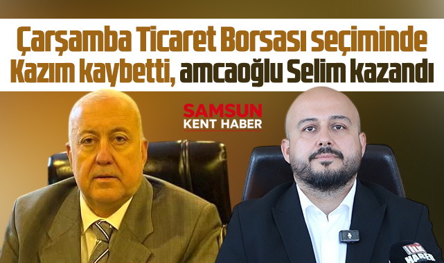 Çarşamba Ticaret Borsasında Kazım Yılmaz kaybetti Selim Yılmaz kazandı