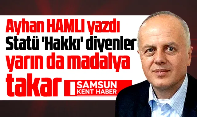Statü 'Hakkı' diyenler, yarın da Öcalan'a madalya takar